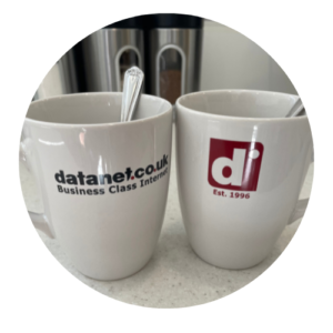 datanet branded cups