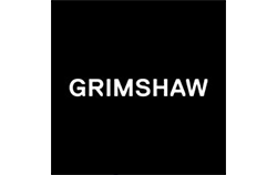 black square logo of grimshaw a client of datanet